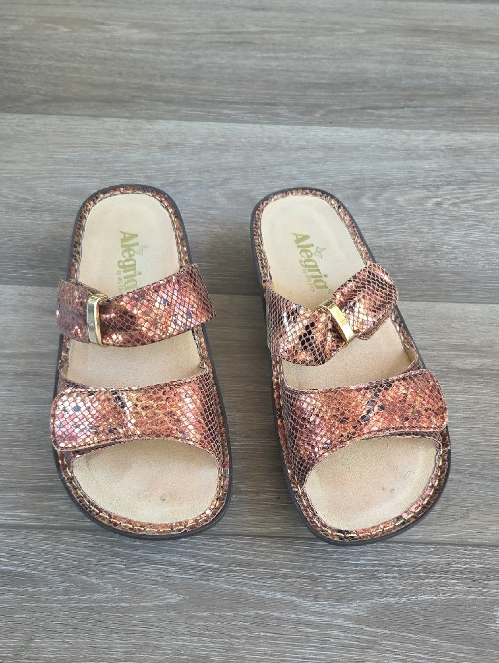 Allegria Metallic Slides 37